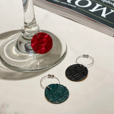 [Color Crocodile] <br>glass charm<br>color: green