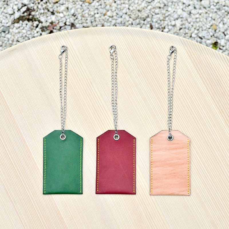 [BROOKLYN MUSEUM × NINNAJI]<br>お守りカバー チェーンタイプ<br>color：ヤマト グリーン