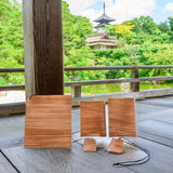 [BROOKLYN MUSEUM × NINNAJI]<br>Visiting multi-sacoche<br>Color: Persimmon tangy dyed