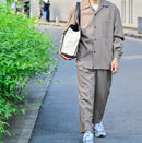 [French Calf x Fuji Kinme]<br>Trapotote<br>color: off -white