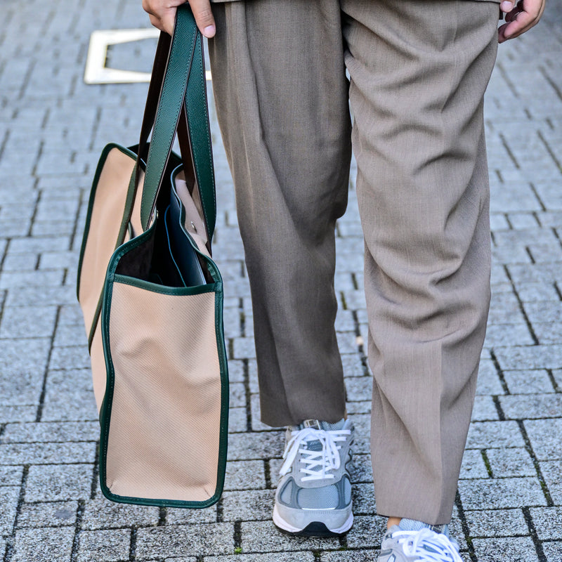 [French Calf x Fuji Kinme]<br>Trapotote<br>color: Brown