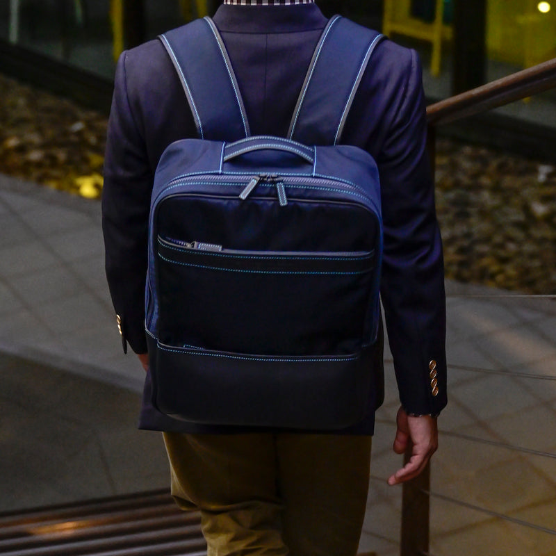 [Rich French] <br>Backpack<br>color: Navy
