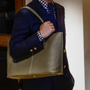 [French calf] <br>Royal tote bag<br>color: Tope