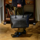 [French calf] <br>Royal tote bag<br>color: Black