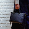 [Shrink leather]<br>Atena shoulder bag<br>color: Navy