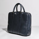 [French calf] <br>Briefcase<br>color: Navy