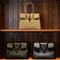 [Shrink leather]<br>Voyage L bag<br>color: Navy