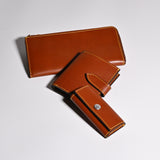 [Yamato] <br>triple key case<br>color: tan