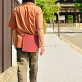 [BROOKLYN MUSEUM × NINNAJI]<br>Visiting multi-sacoche<br>color: Yamato Bordeaux