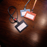 [French calf] <br>ID strap both sides side  <br>color: orange