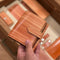 [Persimmon astringent dyeing]<br>Hook -up wallet