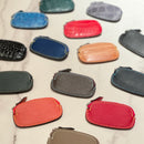 [French calf] <br>Smart coin case<br>Color: Dark green