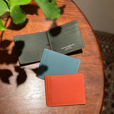 [French calf] <br>bill clip<br>color: orange