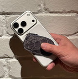 [Color Crocodile]<br>smart coin case<br>color: gray