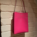 [フレンチカーフ]<br>ボックスサコッシュL<br>color：マゼンタピンク