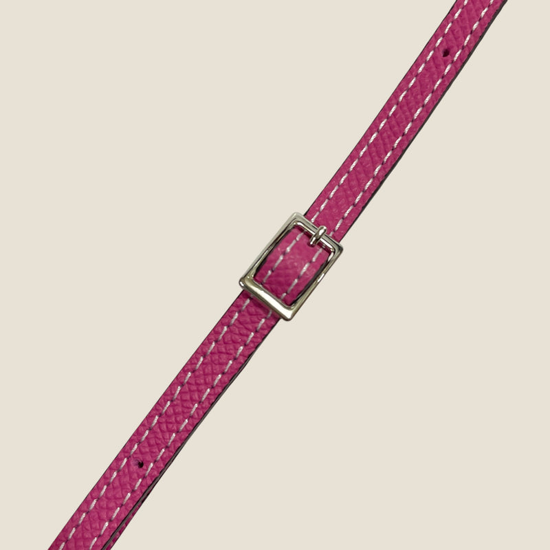 [フレンチカーフ]<br>ボックスサコッシュL<br>color：マゼンタピンク