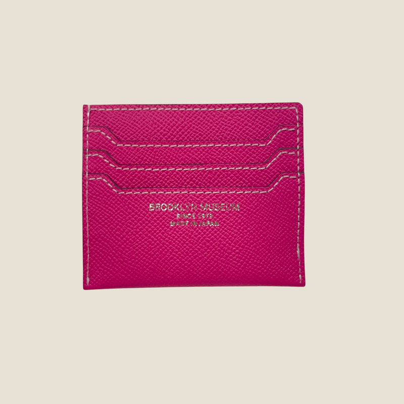 [French calf] <br>Mini -snap wallet<br>Color: Magenta pink