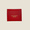 [French calf] <br>Mini -snap wallet<br>color: Red
