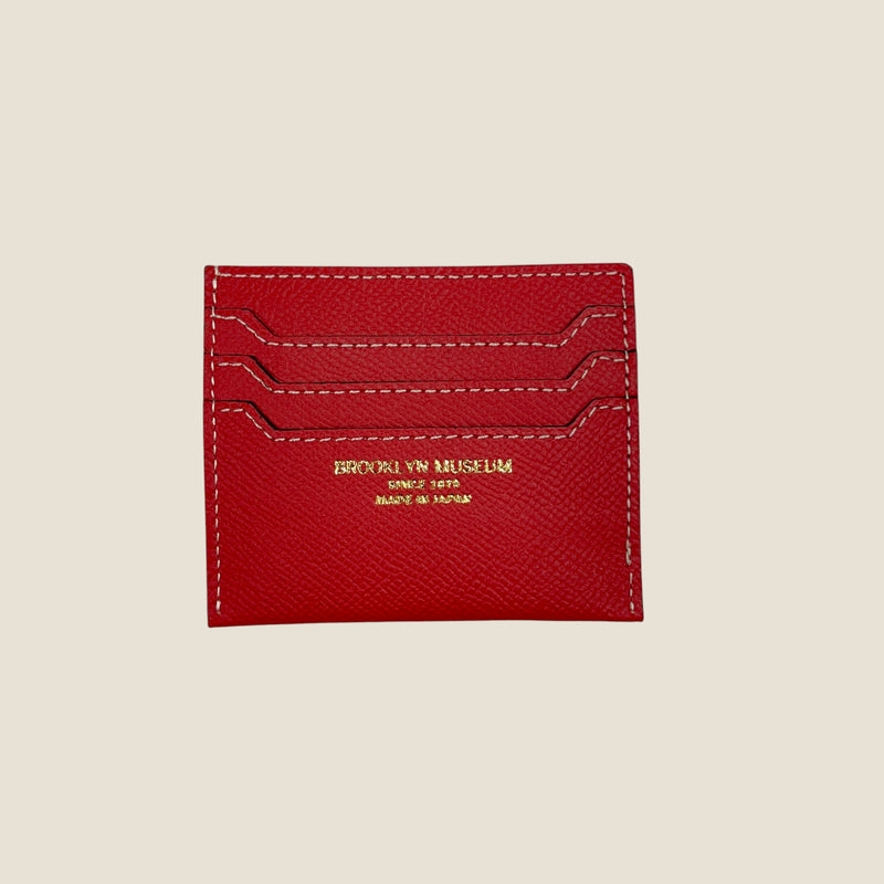[French calf] <br>Mini -snap wallet<br>color: Red