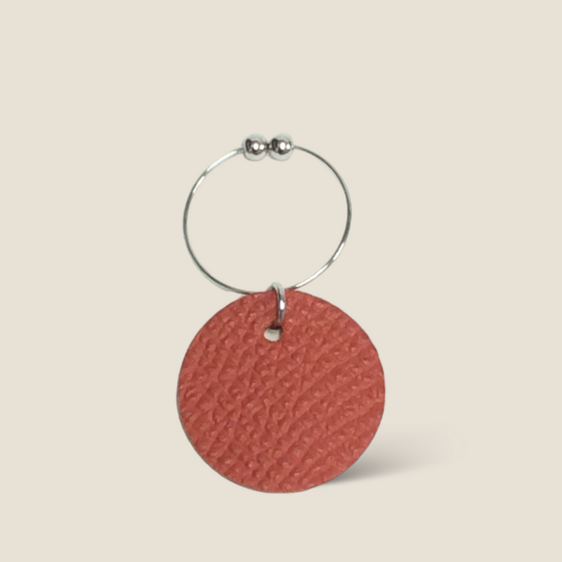 [French calf] <br>Grass charm<br>color: Orange<br>【Build-to-order manufacturing】
