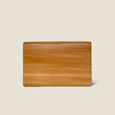 [柿渋染め] <br>通しマチカードケース