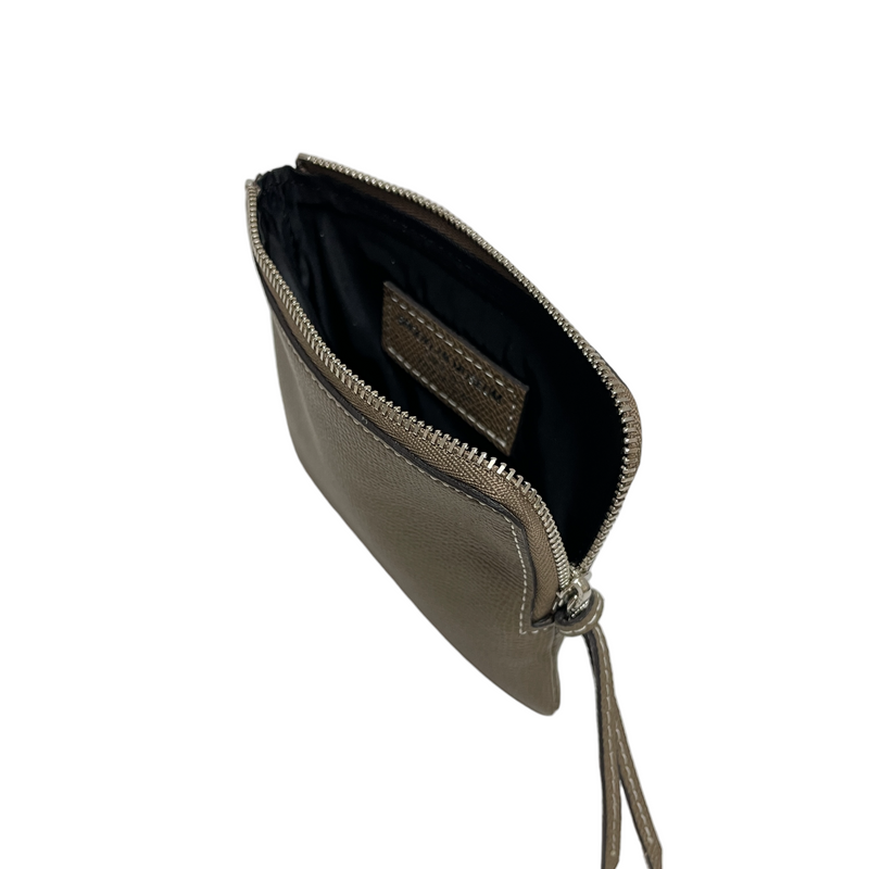 [French calf] <br> Pouch S <br> Color: Tope