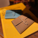 [French calf] <br>Belt card case<br>color: Tope