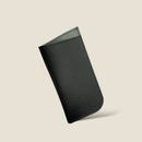 [French calf] <br>glasses case<br>color: Black