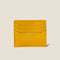 [French calf] <br>Mini -snap wallet<br>color: Yellow