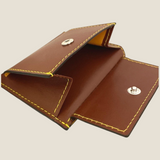 [Yamato] <br>mini snap wallet<br>color: tan<br>[Made to order]