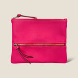 [French calf] <br>Pouch M<br>color: pink