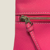 [French calf] <br>Pouch M<br>color: pink