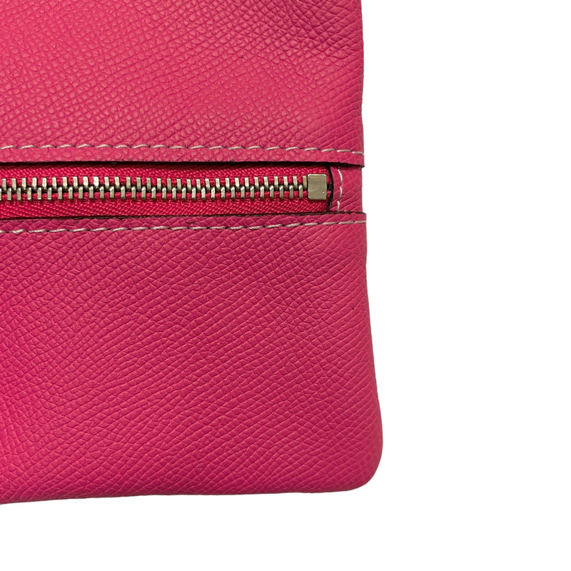 [French calf] <br>Pouch M<br>color: Pink