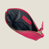 [French calf] <br>Pouch M<br>color: pink