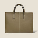 [French calf] <br>Belsy tote bag<br>color: Tope