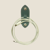 [French calf] <br>cord clip<br>color: mauve pink