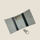 [フレンチカーフ] <br>キーケース<br>color：アイスグレー