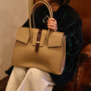 [Shrink leather]<br>Voyage L bag<br>color: Tope