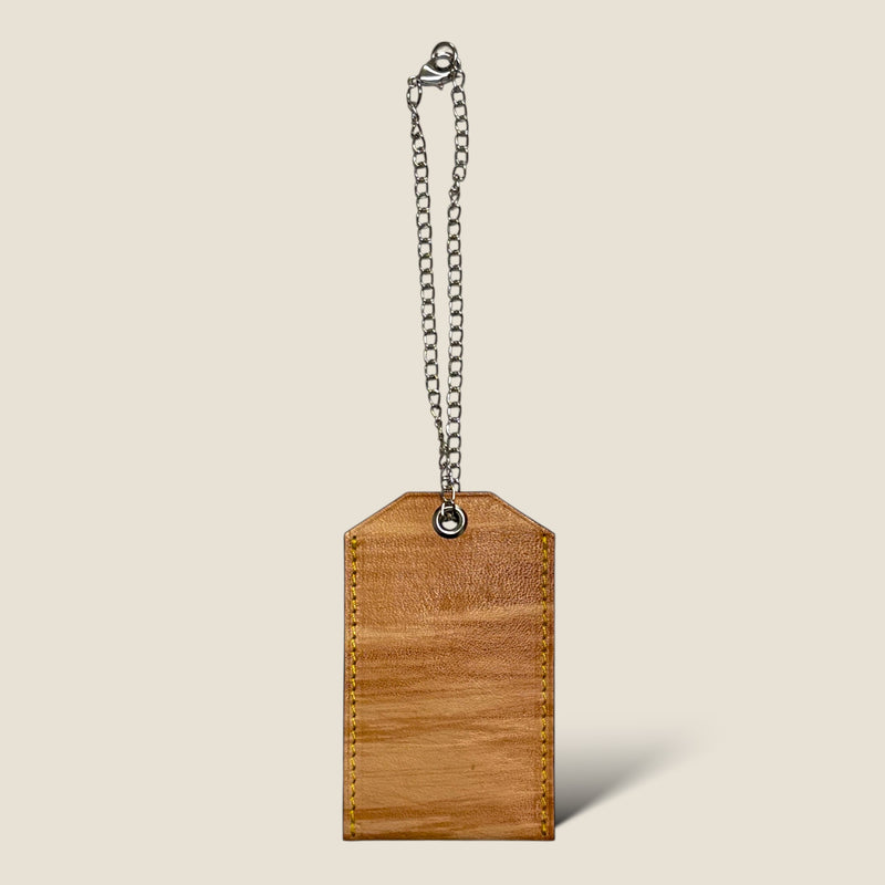 [BROOKLYN MUSEUM × NINNAJI]<br>お守りカバー チェーンタイプ<br>color：柿渋染め