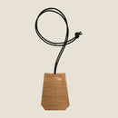 [BROOKLYN MUSEUM × NINNAJI]<br>お守りカバー クロシェットタイプ<br>color：柿渋染め