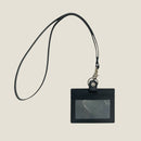 [French calf] <br>ID strap on both sides<br>color: Black