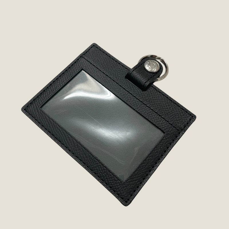 [French calf] <br>ID strap on both sides<br>color: Black