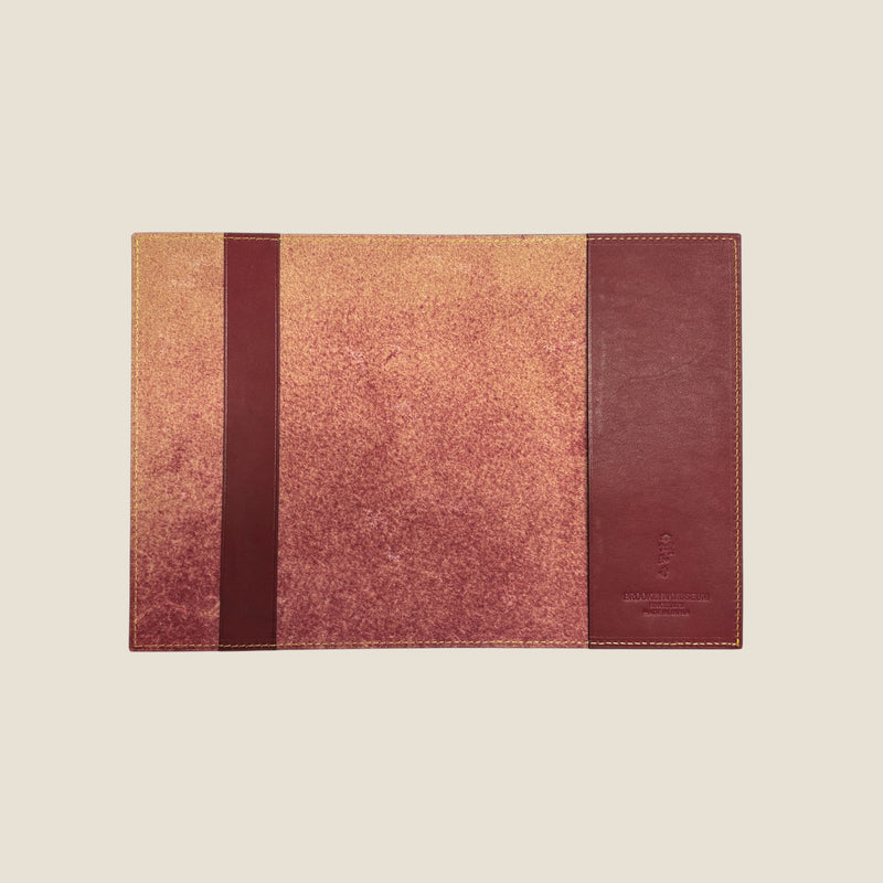 [BROOKLYN MUSEUM × NINNAJI]<br>御朱印カバーM<br>color：ヤマト ボルドー