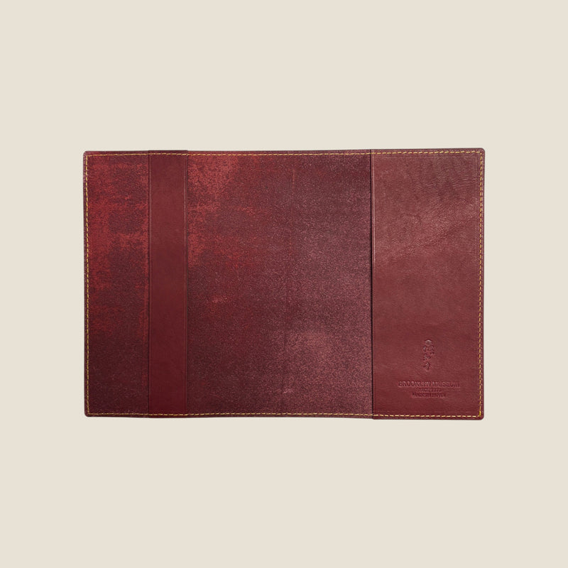 [BROOKLYN MUSEUM × NINNAJI]<br>御朱印カバーL<br>color：ヤマト ボルドー