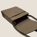 [トリヨンラグーン×クロコダイル]<br>ヴォヤージュサコッシュ<br>color：トープ