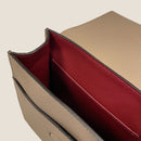 [トリヨンラグーン×クロコダイル]<br>ヴォヤージュサコッシュ<br>color：トープ