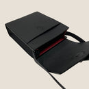 [トリヨンラグーン×クロコダイル]<br>ヴォヤージュサコッシュ<br>color：ブラック