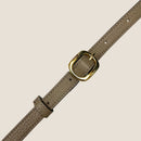 [シュリンクレザー×クロコパターンレザー]<br>ヴォヤージュサコッシュ<br>color：トープ