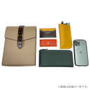 [トリヨンラグーン×クロコダイル]<br>ヴォヤージュサコッシュ<br>color：トープ