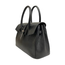 [Shrink leather]<br>Voyage M bag<br>color: Black